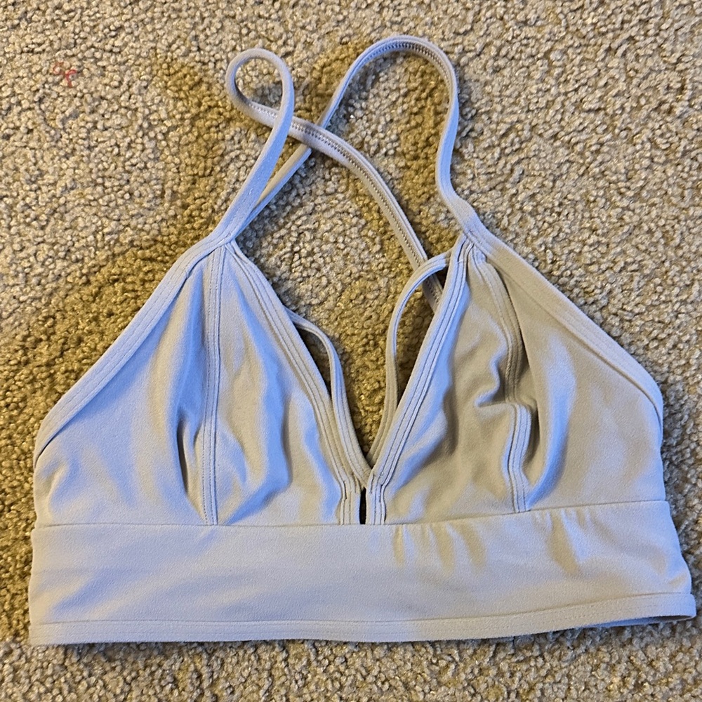 Lululemon Women's Strappy Light Purple Sports Bralette